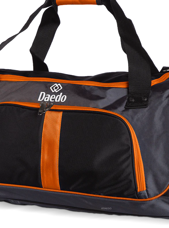 ORANGE SPORTS DUFFLE BAG - Image 3