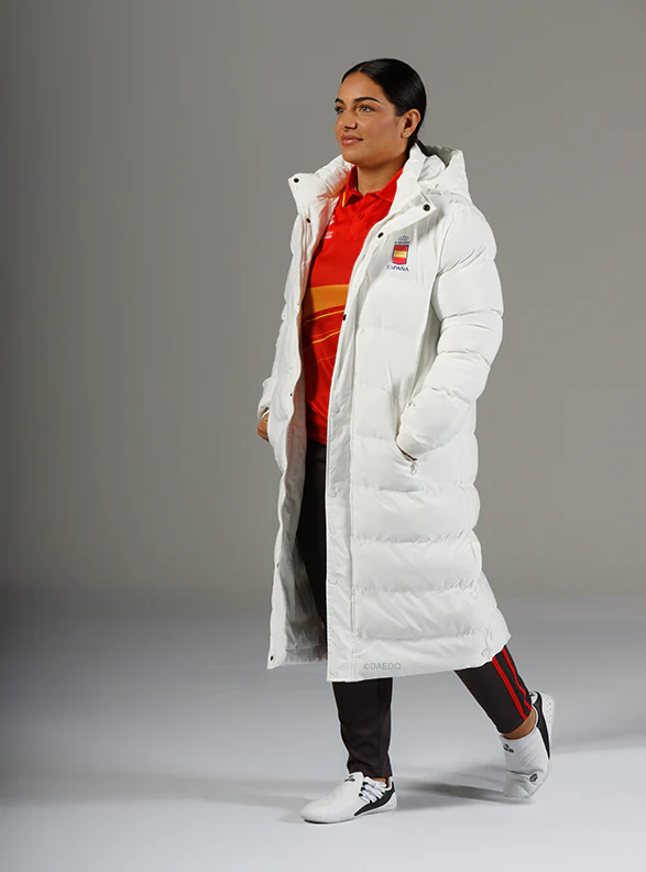 RFEK LONG PUFFER JACKET WHITE - Image 6