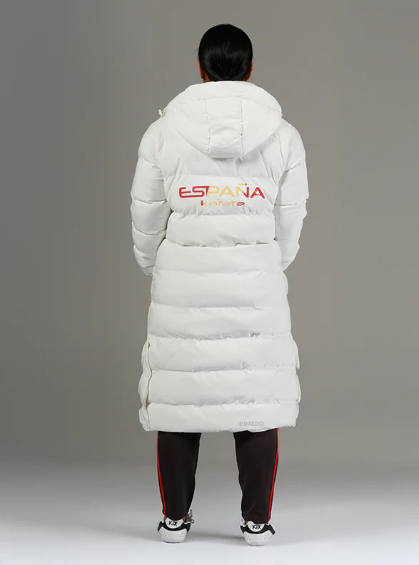 RFEK LONG PUFFER JACKET WHITE - Image 8