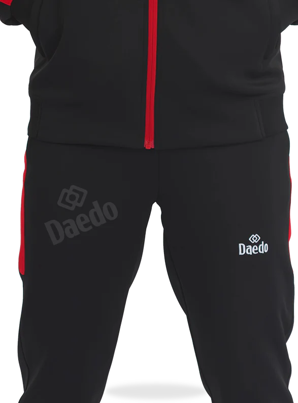 SLIM FIT TRACKSUIT BLACK - Image 3