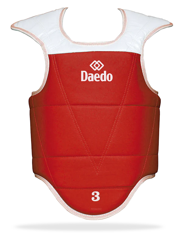 CHEST PROTECTOR TAEKWONDO BLUE/RED REVERSIBLE - Image 3