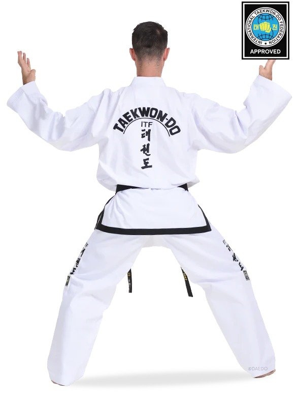 ITF APPROVED BLACK BELT (TWILL) - Image 3