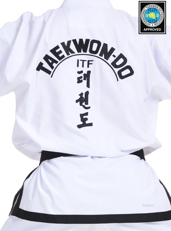 ITF APPROVED BLACK BELT (TWILL) - Image 4